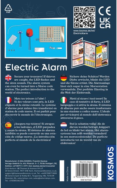 Mokslinis rinkinys KOSMOS ELECTRIC-ALARM