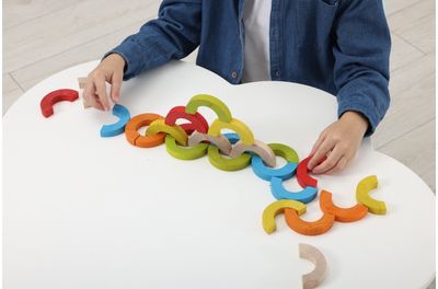 Lavinamasis žaidimas IGROTECO balansinė mozaika, Vaivorykštė, 24 det.