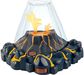 Aqua Dragons VOLCANO rinkinys su RAUDONAIS Drakoniukais ir LED šviesomis