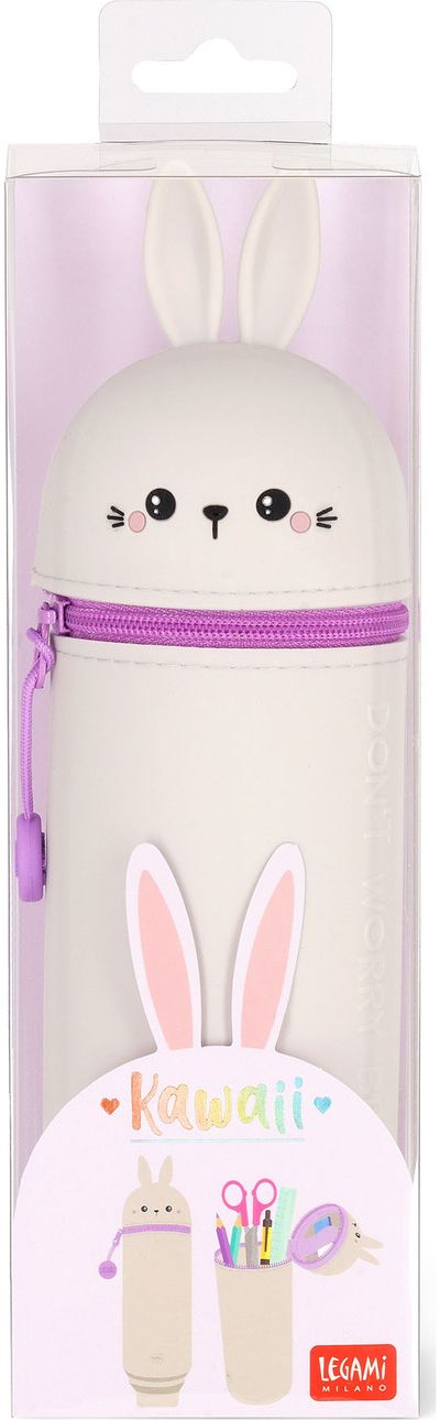 Penalas KAWAII BUNNY 2-in-1, silikoninis