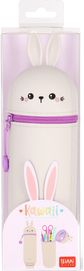 Penalas KAWAII BUNNY 2-in-1, silikoninis