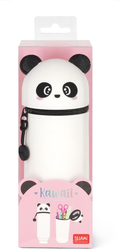 Penalas KAWAII PANDA 2-in-1, silikoninis
