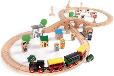 Traukinių rinkinys TILDO 50 Piece Train Set