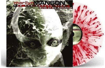 Vinilinė plokštelė Marilyn Manson: Birth Of The Anti Christ (Clear/Red Splatter Vinyl) LP 2023
