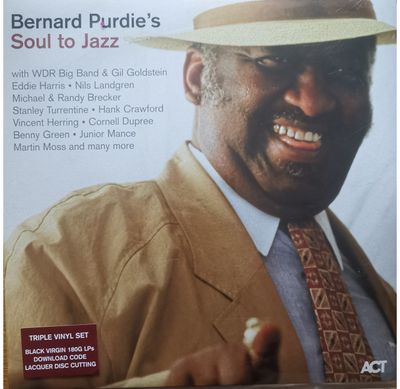 Vinilinė plokštelė Bernard "Pretty" Purdie: Soul To Jazz (180g) 3LP