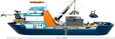 LEGO City Arkties tyrinėtojų laivas 60368