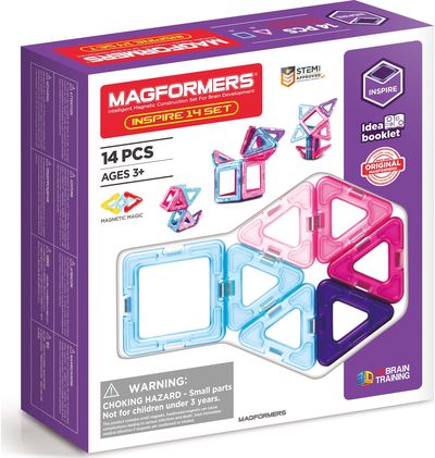 MAGFORMERS Magnetinis rinkinys Inspire, 14 vnt.