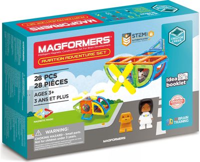 MAGFORMERS Magnetinis rinkinys Aviacijos nuotykis