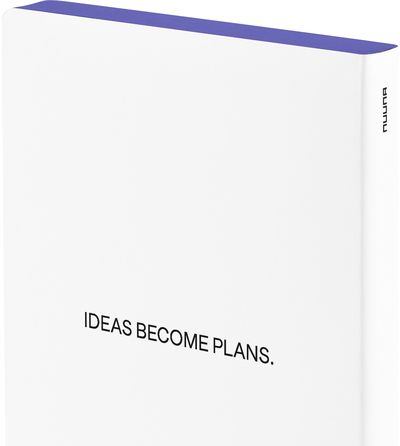 Užrašinė Nuuna IDEAS, 120 g, 256 psl., taškeliais