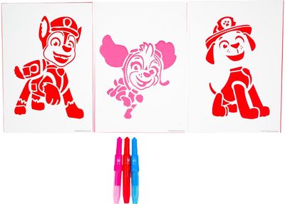 Kūrybinis rinkinys pučiami flomasteriai Spray PAW PATROL