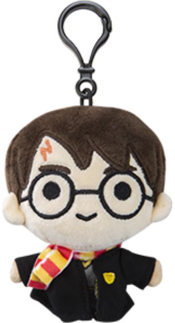 Pliušinis pakabinamas žaislas HARRY POTTER PLUSH CLIP CLIP-ON įv. rūšys
