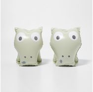 Plaukimo rankovės SUNNYLIFE Kids Inflatable Arm Bands Cookie the Croc Light Khaki (iki 25 kg.)