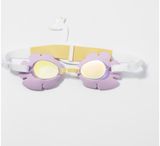 Vaikiški plaukimo akinukai SUNNYLIFE Kids Swim Goggles Princess Swan Multi