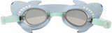 Vaikiški plaukimo akinukai SUNNYLIFE Salty the Shark Mini Swim Goggles Aqua