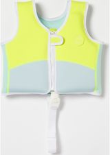 Plaukimo liemenė SUNNYLIFE Salty the Shark Swim Neon Yellow (1 - 2 metai, iki 15 kg.)