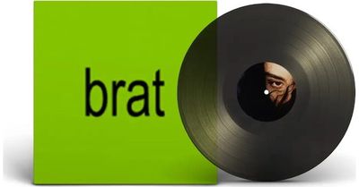 Charli XCX: BRAT LP Black Ice vinyl album