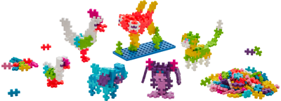 Konstruktorius PLUS PLUS Mokausi statyti gyvūnėlius, 275 det.