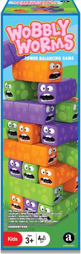 Vaikiškas žaidimas GRIŪVANTIS BOKŠTAS Wobbly Worms