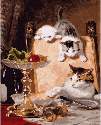 Tapyba pagal skaičius IDEYKA SŪRIO FANAI 40x50 cm