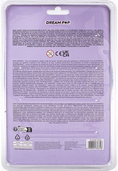 Dienoraštis TCD KIDS FURRY su tušinuku ir spynele, bl