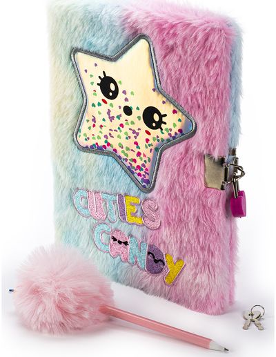 Dienoraštis TCD KIDS STAR su tušinuku ir spynele, bl