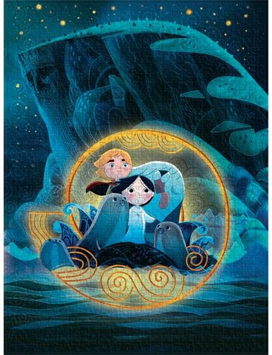 Dėlionė PAPERBLANKS Irish Folklore Trilogy Song of the Sea 500 det.