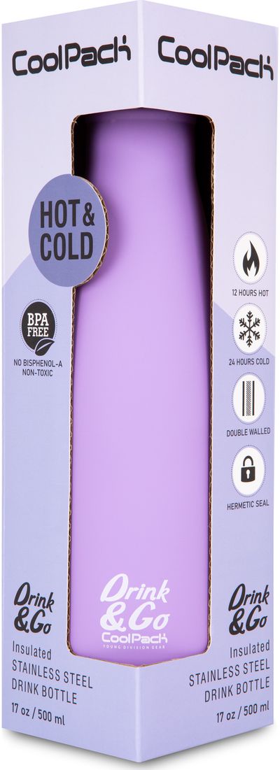 Termo gertuvė CP PASTEL POWDER PURPLE, 500 ml