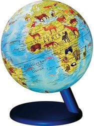 Gaublys Stellanova, su gyvūnais, 15 cm, šviečiantis