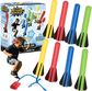 Oru paleidžiamos raketos STOMP ROCKET Jr. Rocket, 8 Rockets