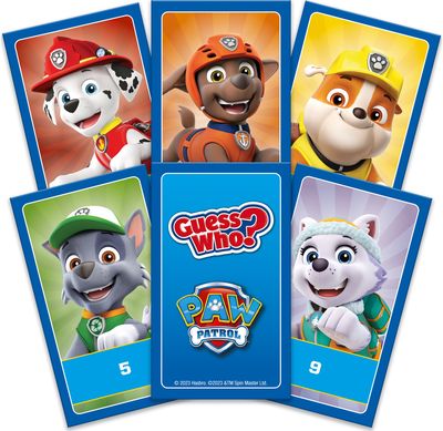 Stalo žaidimas PAW PATROL GUESS WHO? (LT)