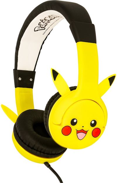 Vaikiškos ausinės OTL Pokemon Pikachu 3D Children's (3-7 m.)