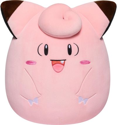Pliušinis žaislas SQUISHMALLOWS Pokemon Plush Clefairy, 25 cm