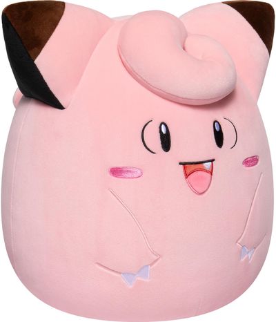 Pliušinis žaislas SQUISHMALLOWS Pokemon Plush Clefairy, 25 cm