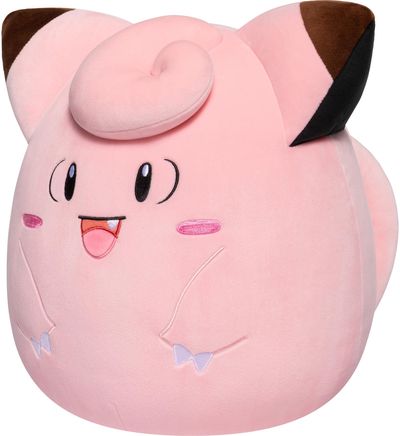 Pliušinis žaislas SQUISHMALLOWS Pokemon Plush Clefairy, 25 cm