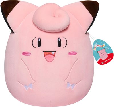 Pliušinis žaislas SQUISHMALLOWS Pokemon Plush Clefairy, 25 cm