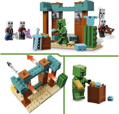 LEGO Minecraft ILAGERIŲ DYKUMOS SARGYBA 21267