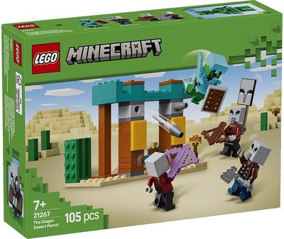 LEGO Minecraft ILAGERIŲ DYKUMOS SARGYBA 21267