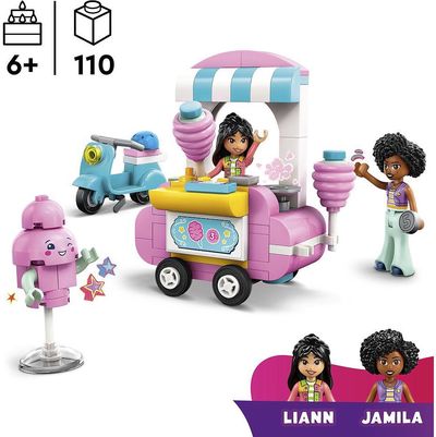 LEGO Friends CUKRAUS VATOS KIOSKAS IR MOTOROLERIS 42643