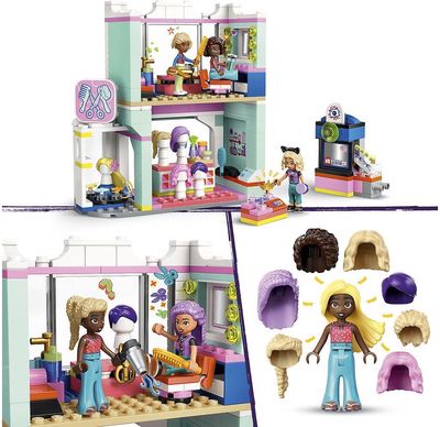 LEGO Friends KIRPYKLA IR AKSESUARŲ PARDUOTUVĖ 42662