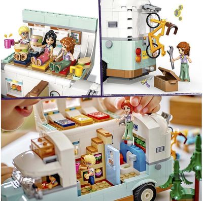 LEGO Friends DRAUGYSTĖS NAMELIO ANT RATŲ NUOTYKIS 42663