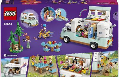 LEGO Friends DRAUGYSTĖS NAMELIO ANT RATŲ NUOTYKIS 42663
