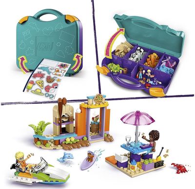 LEGO Friends KŪRYBIŠKAS PAPLŪDIMIO IR KELIONIŲ LAGAMINAS 42672