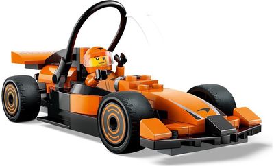 LEGO City F1® VAIRUOTOJAS SU MCLAREN LENKTYNINIU AUTOMOBILIU 60442
