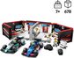 LEGO City F1® GARAŽAS IR MERCEDES-AMG BEI ALPINE AUTOMOBILIAI 60444