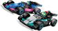 LEGO City F1® GARAŽAS IR MERCEDES-AMG BEI ALPINE AUTOMOBILIAI 60444