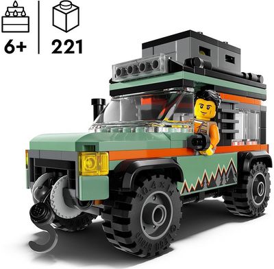 LEGO City 4X4 KALNŲ VISUREIGIS 60447