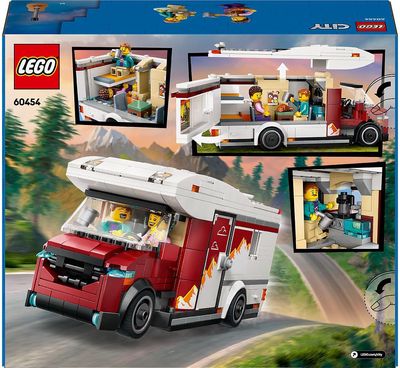 LEGO City ATOSTOGŲ NUOTYKIŲ NAMELIS ANT RATŲ 60454
