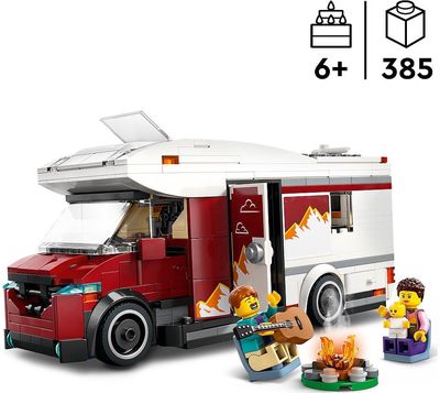 LEGO City ATOSTOGŲ NUOTYKIŲ NAMELIS ANT RATŲ 60454