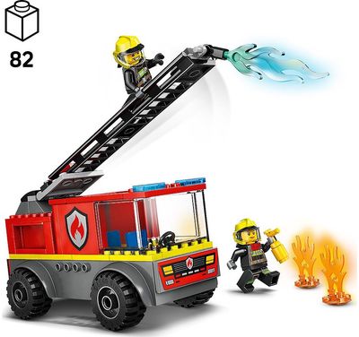 LEGO City UGNIAGESIŲ AUTOMOBILIS SU KOPĖČIOMIS 60463