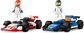 LEGO City F1® WILLIAMS RACING IR HAAS F1® LENKTYNINIAI AUTOMOBILIAI 60464
